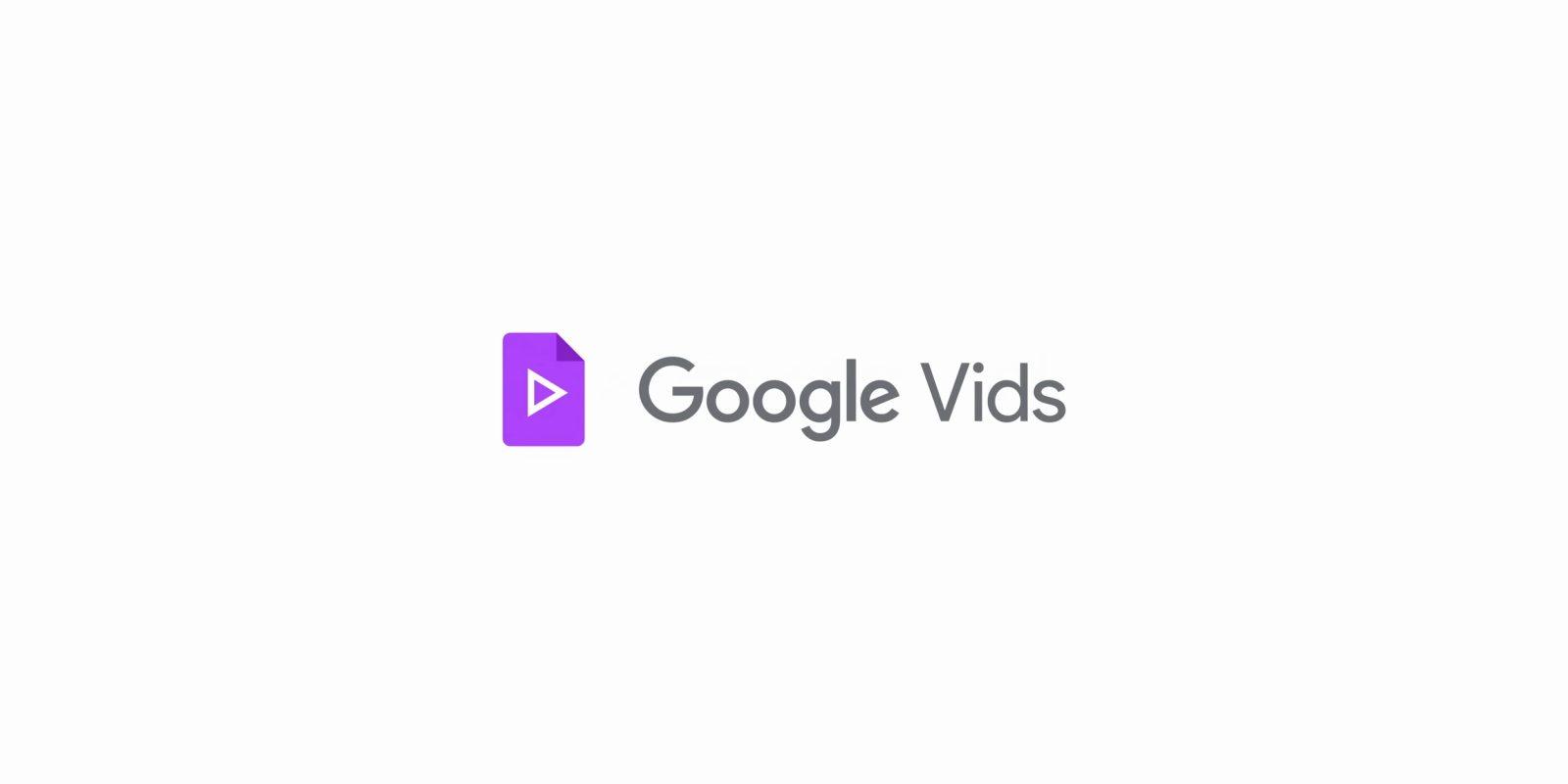 Google Vids interfaz