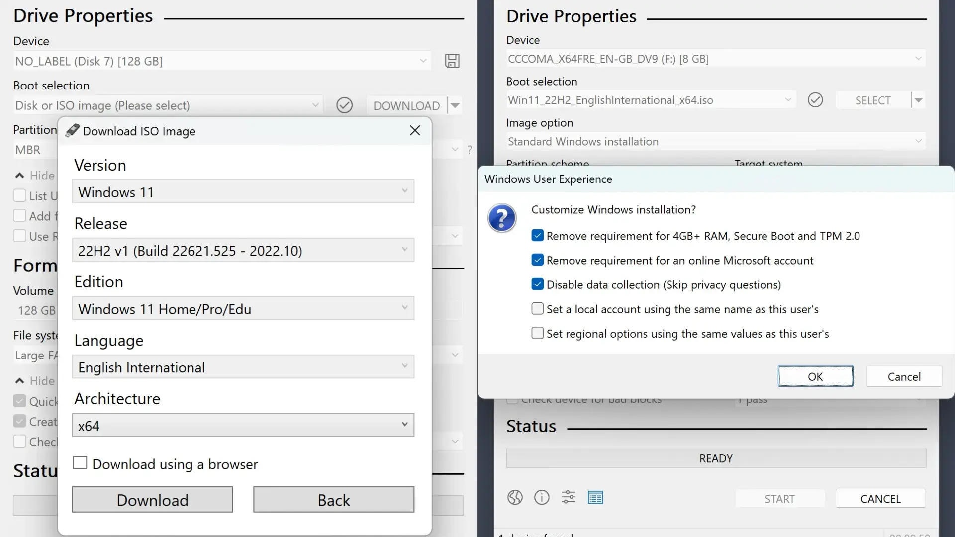 Guía para usar Rufus y bypass en Windows 11 Guía para usar Rufus y bypass en Windows 11