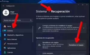 restablecer windows 11 fabrica sin perder archivos formatear pc reinstalar