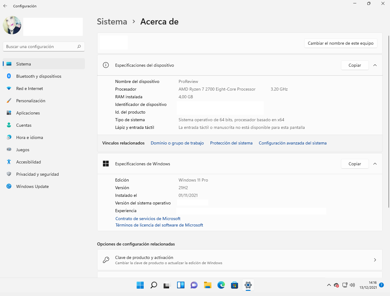 Herramientas de diagnóstico de hardware Windows