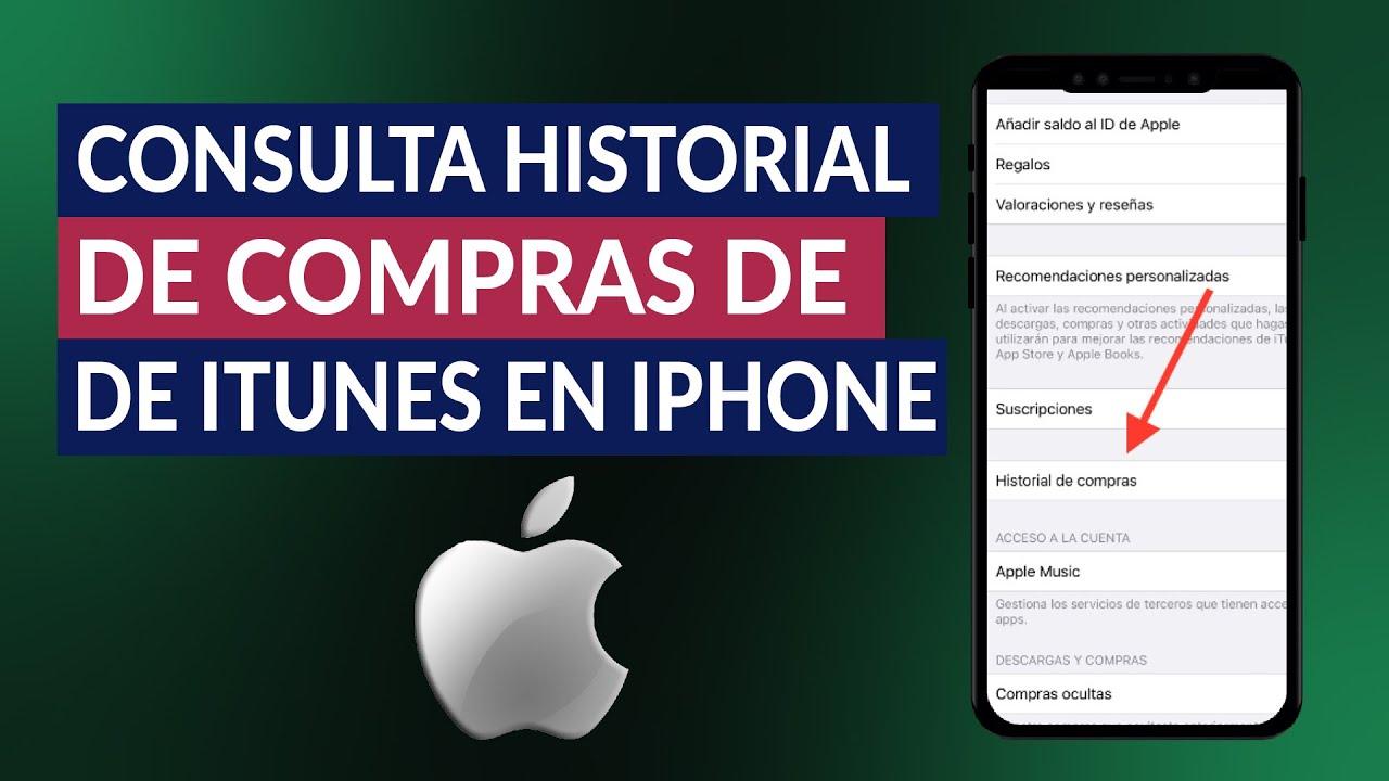 Historial de compras Apple