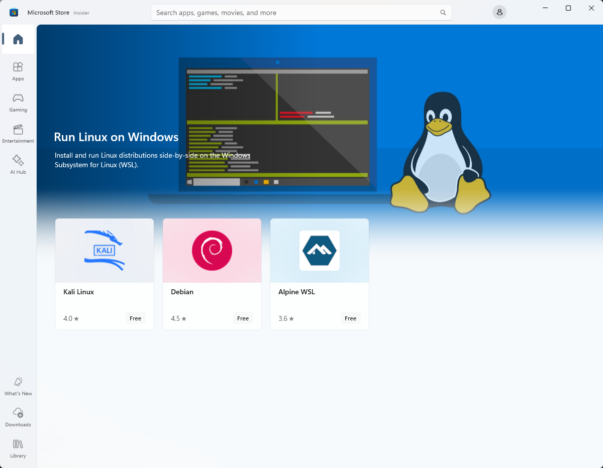 WSL 2 integrado en Windows para ciencia de datos