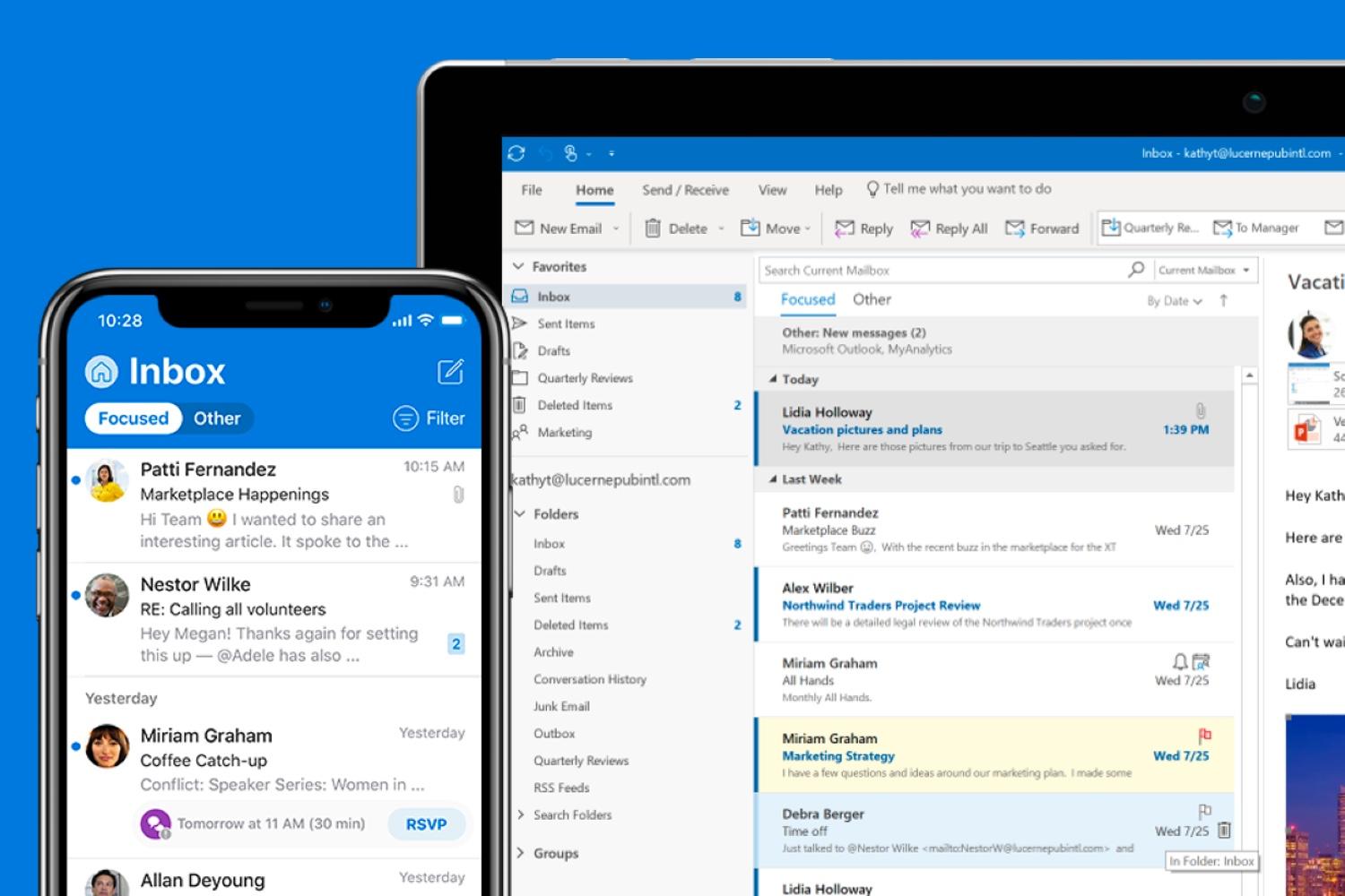 Ejemplo de reglas automáticas Outlook