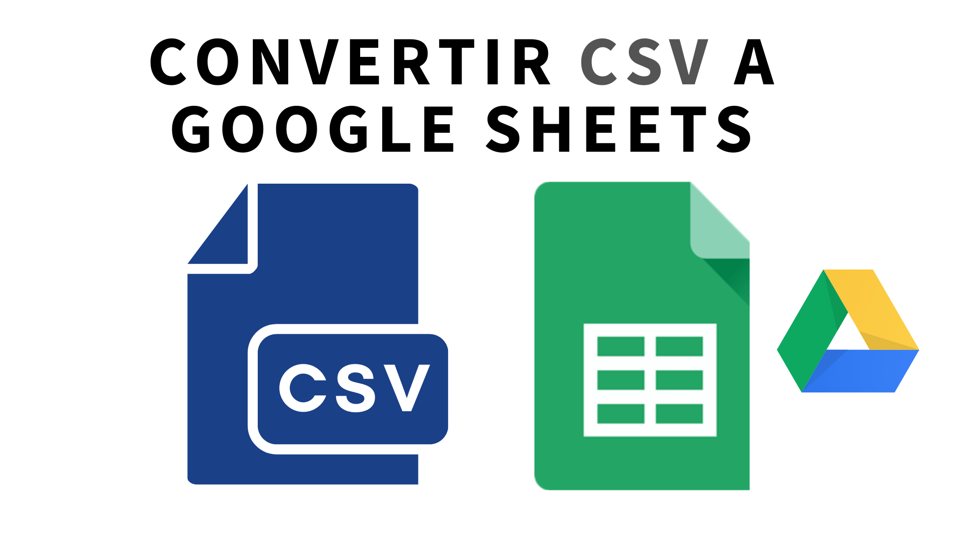 Conversión de Google Sheets a CSV UTF-8