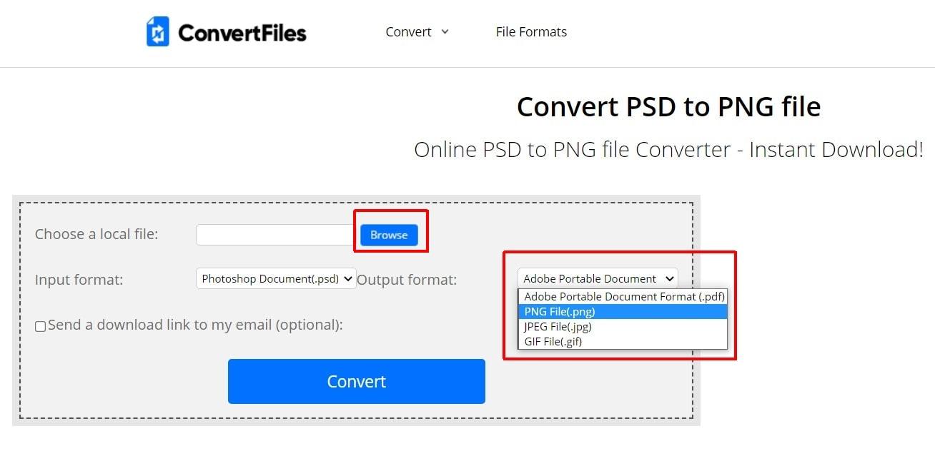 Ventajas de convertir PSD a PNG