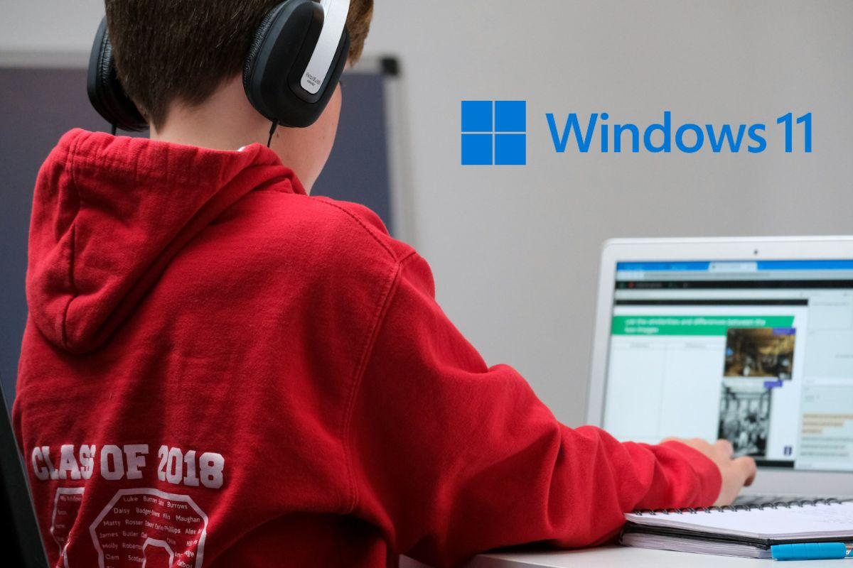 Entorno seguro para niños en Windows 11