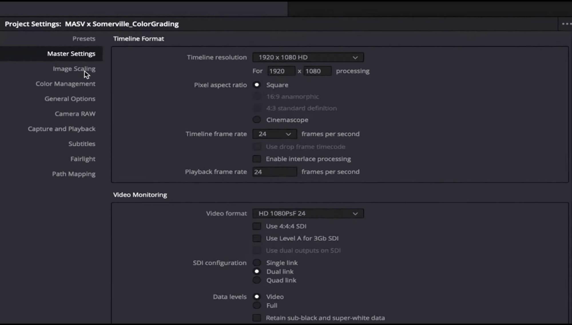 Exportar timeline de DaVinci Resolve a XML