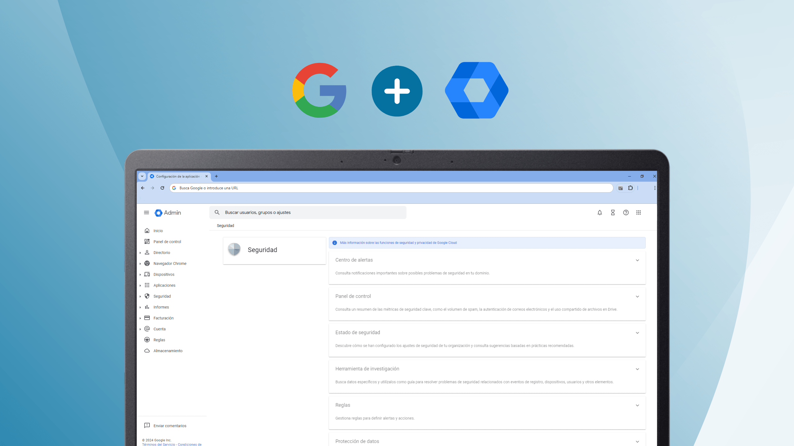 Consola de administración de Google para ChromeOS