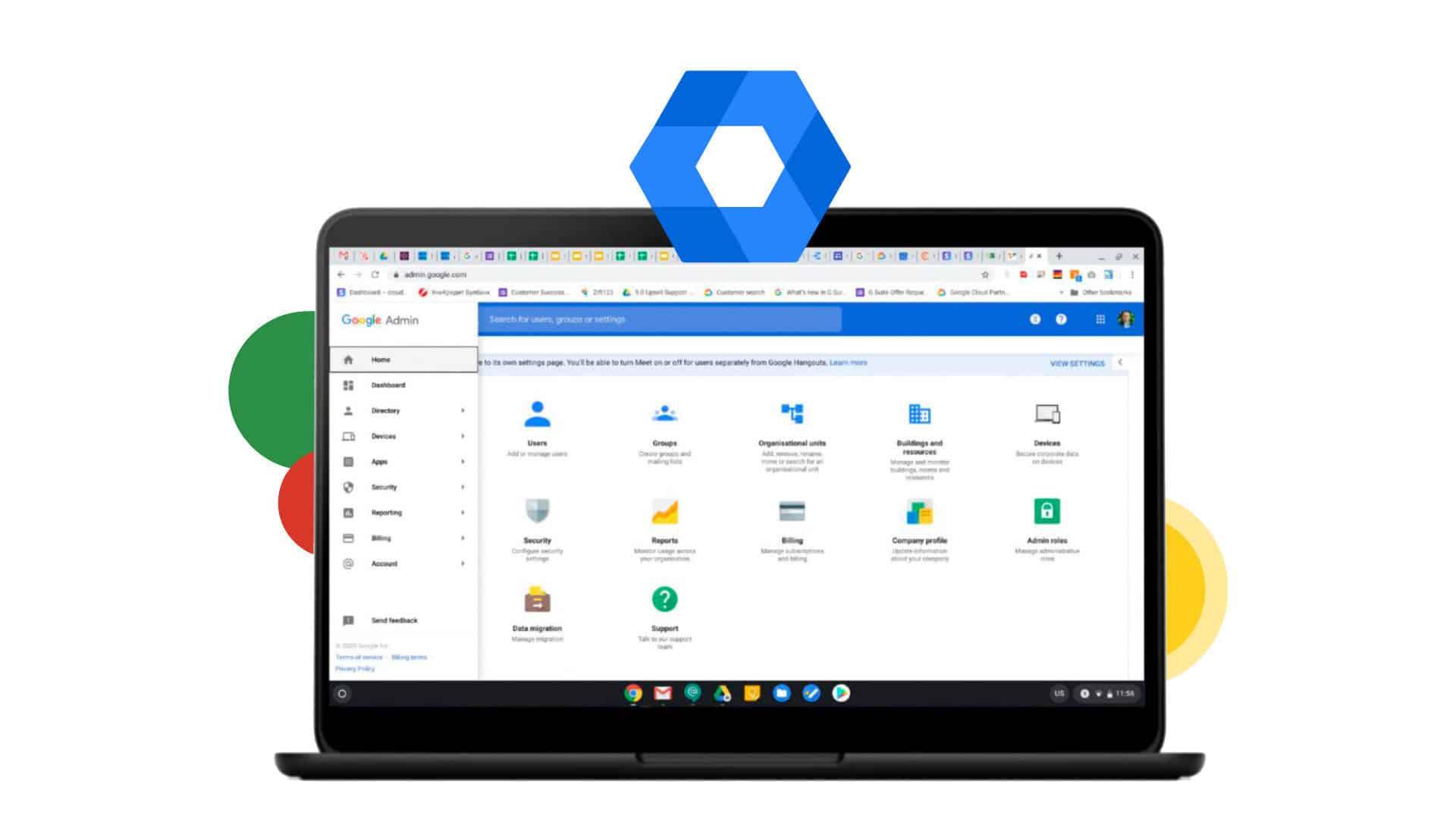 Gestión de flotas de Chromebooks en educación