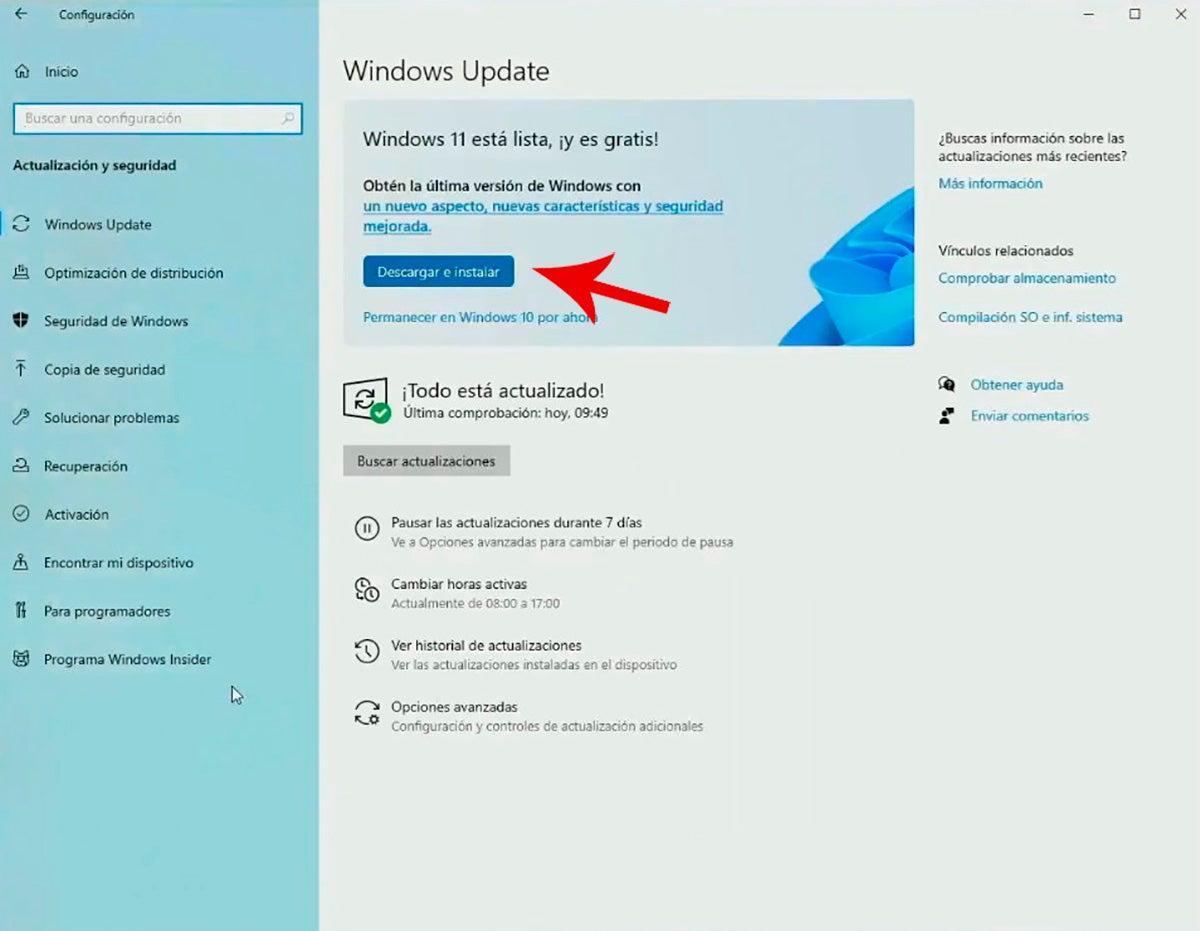 Opciones para migrar Windows 10 a Windows 11