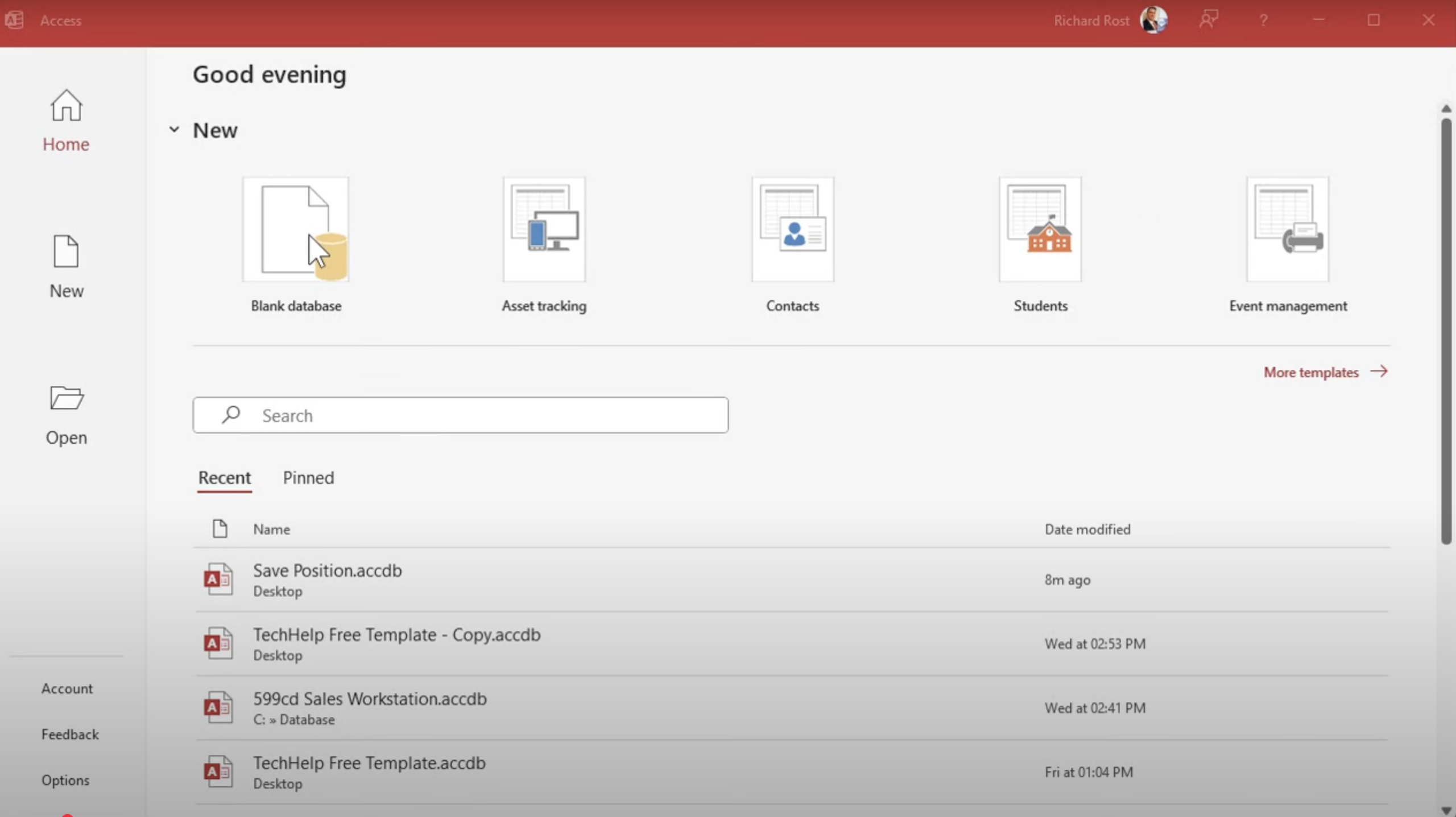 Optimizar rendimiento de bases de datos Access