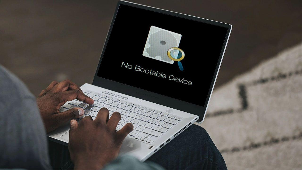 Solución al error 'No Boot Device Found' en sistemas con discos cifrados por hardware