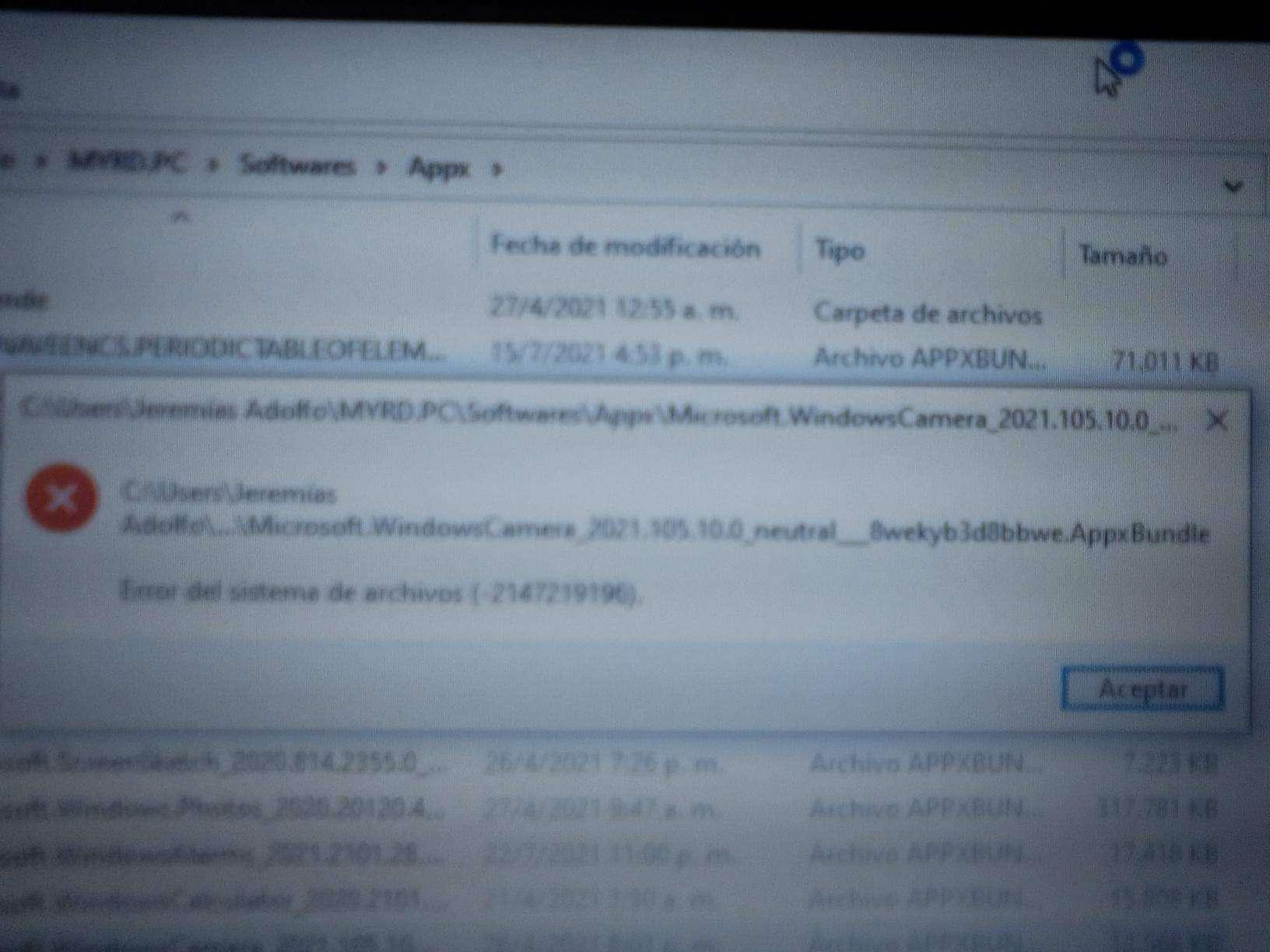 Soluciones a errores de instalación de aplicaciones MSI y Appx