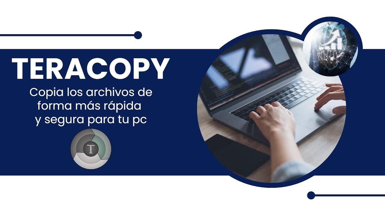 Interfaz de TeraCopy en Windows