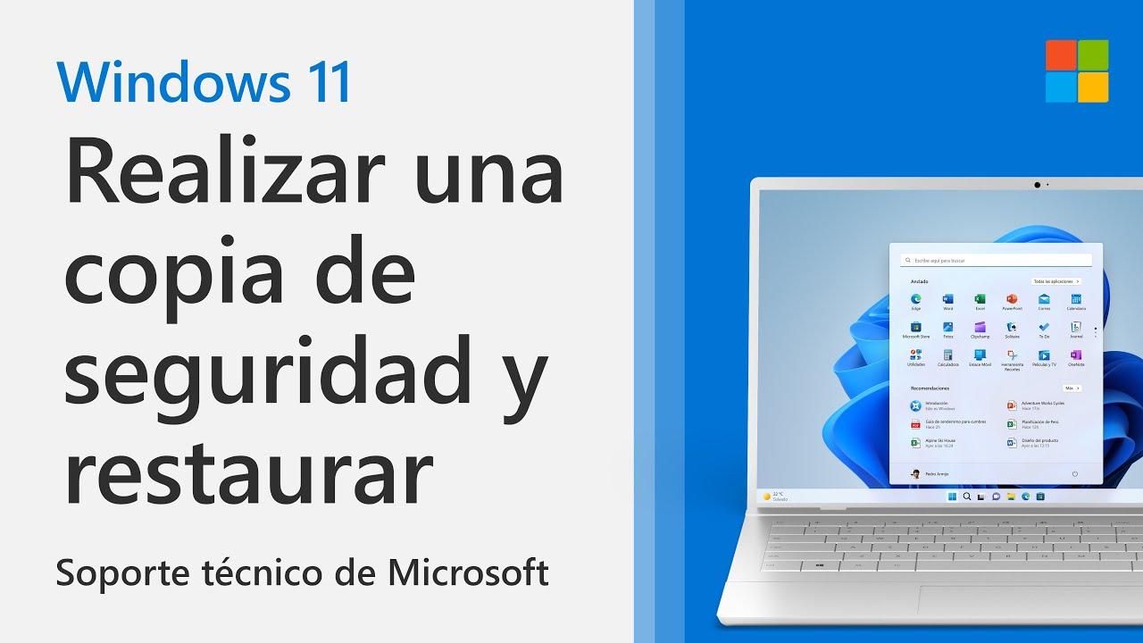 Copia de seguridad y restauración en Windows 7