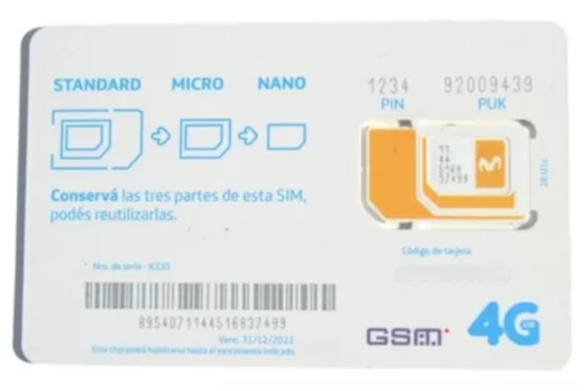 SIM bloqueada por fallar el PUK