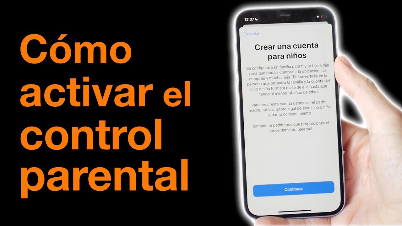 Configuración de controles parentales