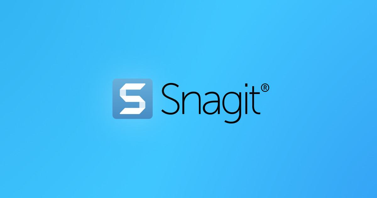 Captura de pantalla con Snagit