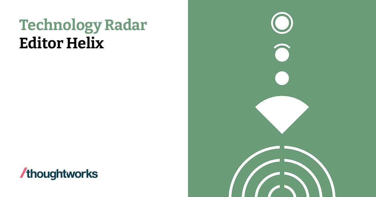 Editor modal Helix Editor en terminal