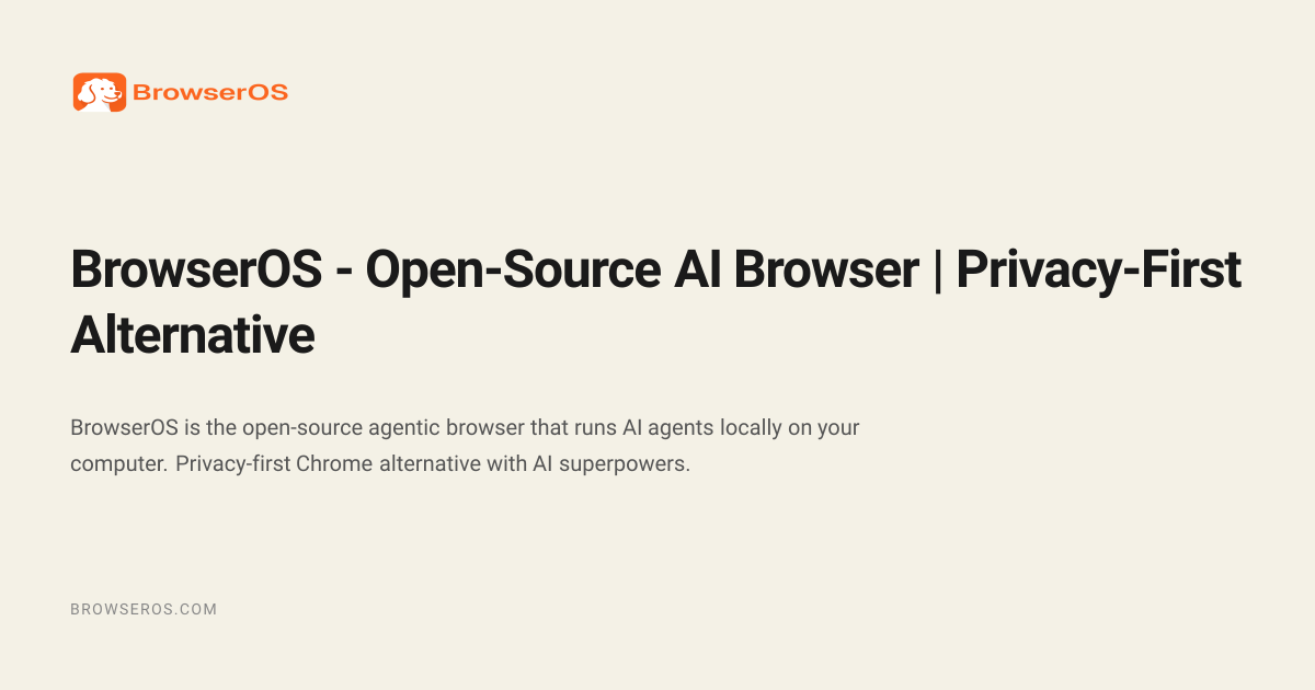 Revision BrowserOS