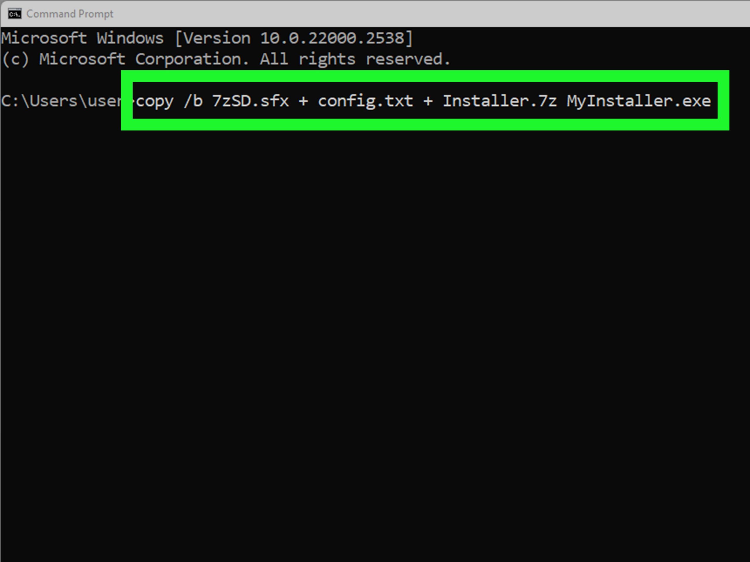 Compresión de archivos en Windows