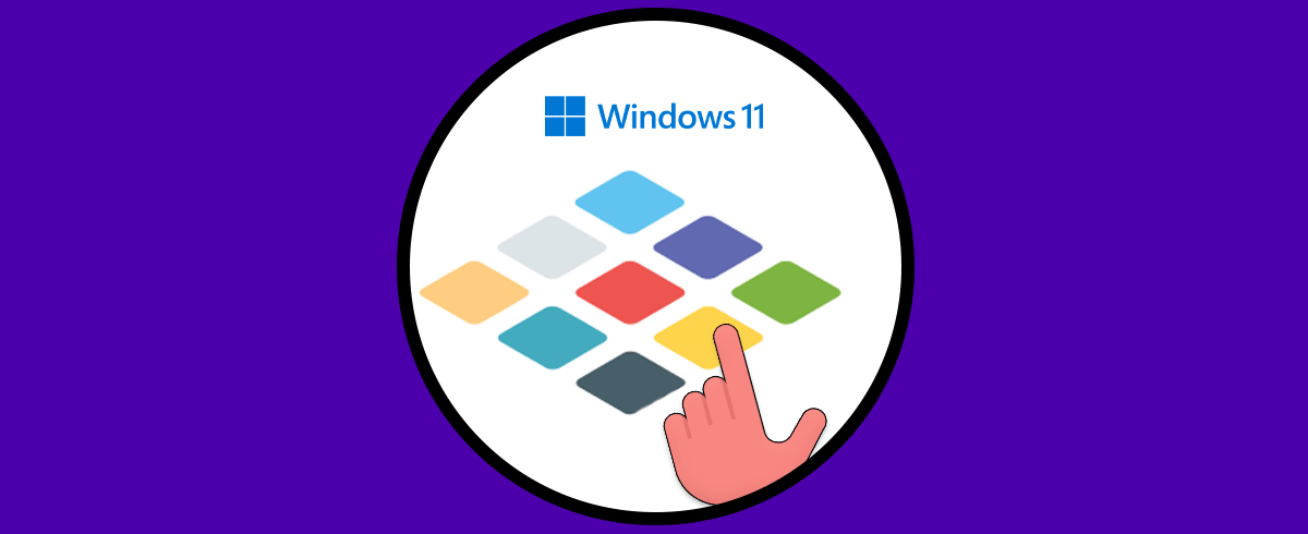 Organización de iconos Windows