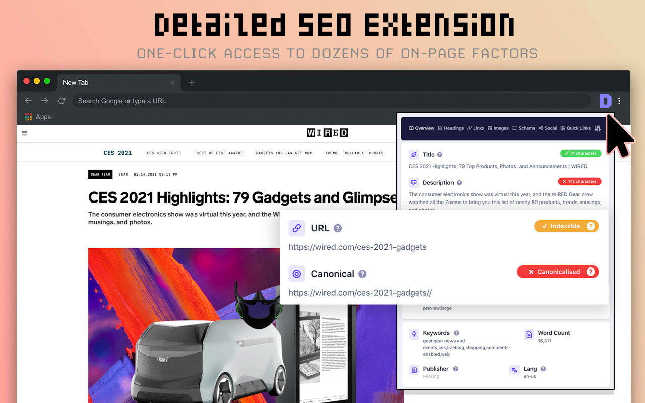 Extensiones para desarrolladores web