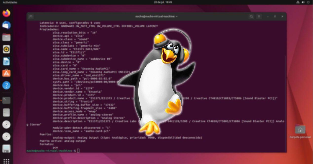 5.1 Linux Sound Linux sound settings