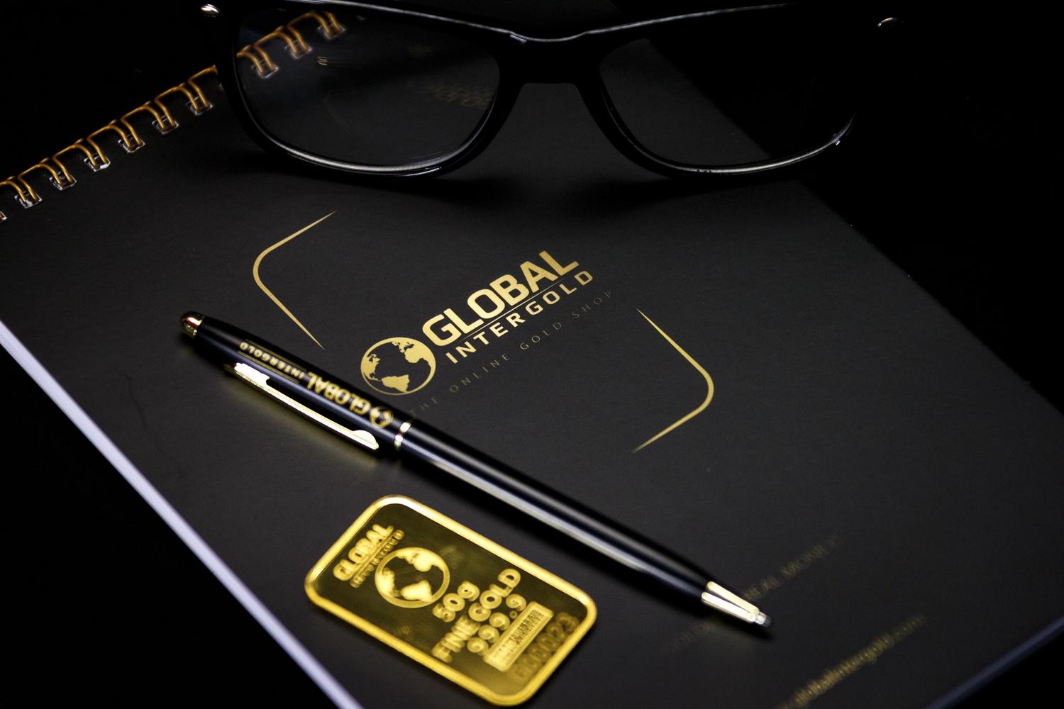 Luxurious black and gold setup with a gold bar representing VIP and premium subscription tiers.