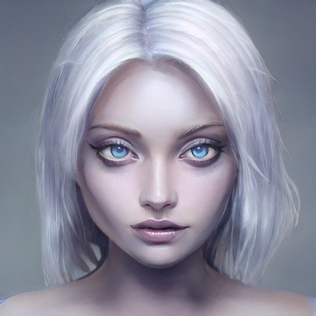 Retrato digital de una mujer generado por IA, mostrando la diversidad de identidades sintéticas creadas artificialmente.